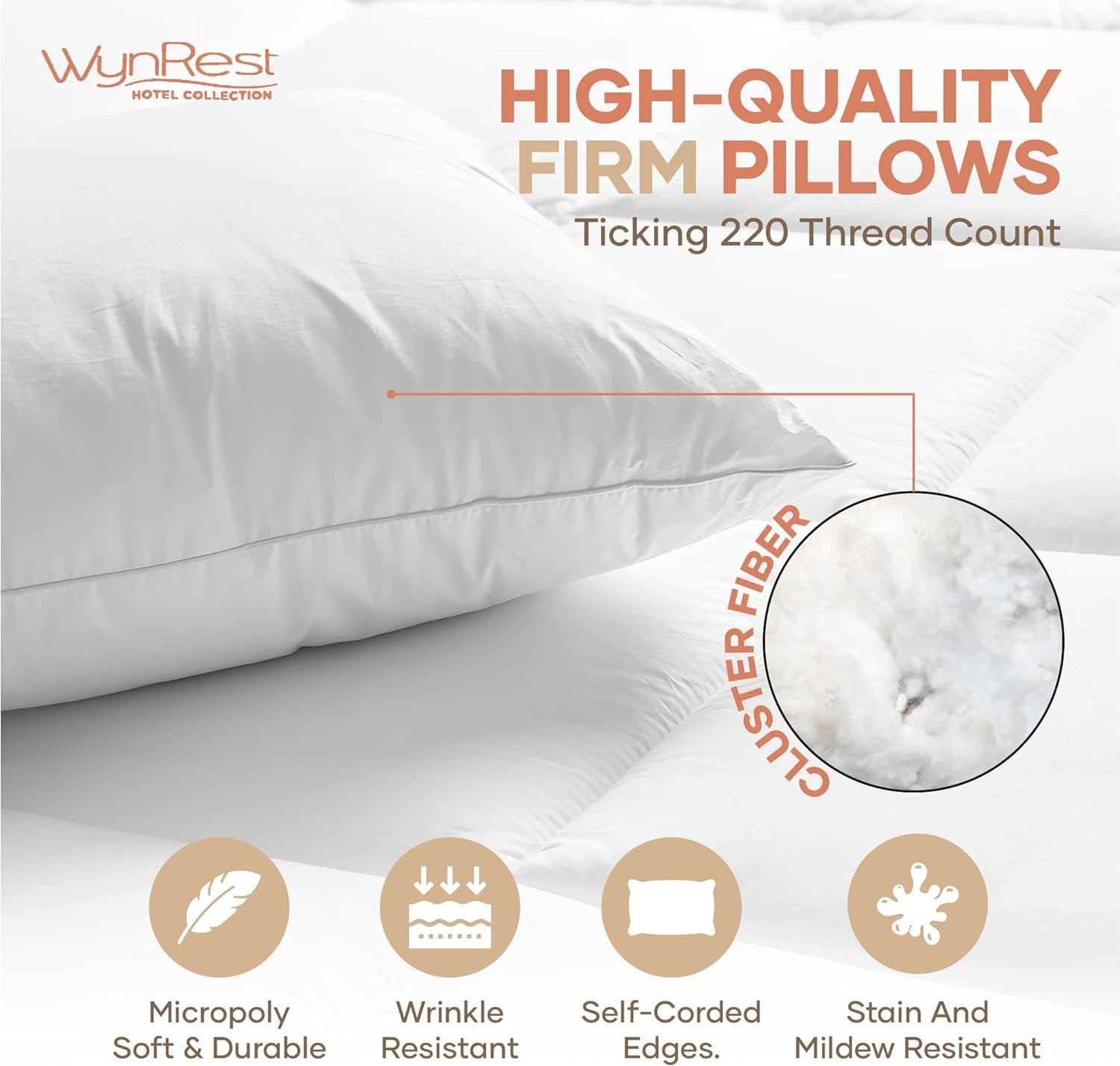 High firm shops pillow